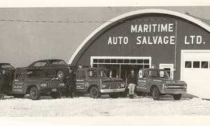 Maritime Auto Parts in the earlier days of its operations.