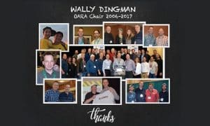 Wally Dingman, OARA Chair 2006-2017.